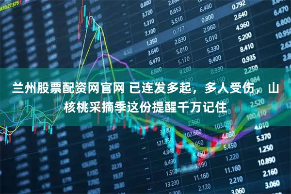 兰州股票配资网官网 已连发多起，多人受伤，山核桃采摘季这份提醒千万记住